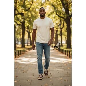 Born Men's Brown Leather Lace-Up‎ Casual Sneakers Size 9M